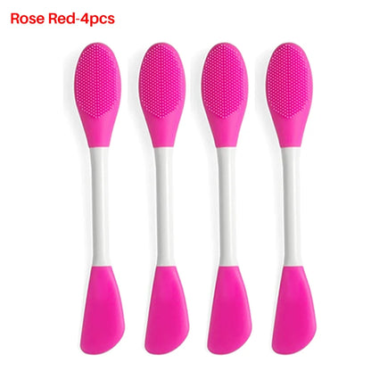 4/2pcs Face Brush Set Silicone
