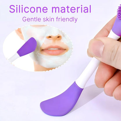 4/2pcs Face Brush Set Silicone