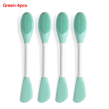 4/2pcs Face Brush Set Silicone
