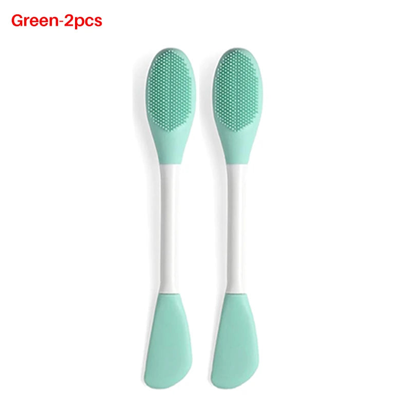 4/2pcs Face Brush Set Silicone