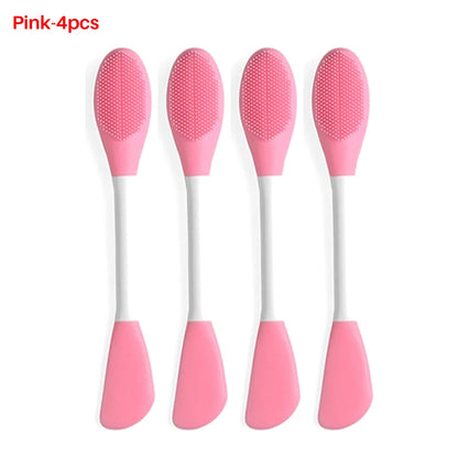 4/2pcs Face Brush Set Silicone