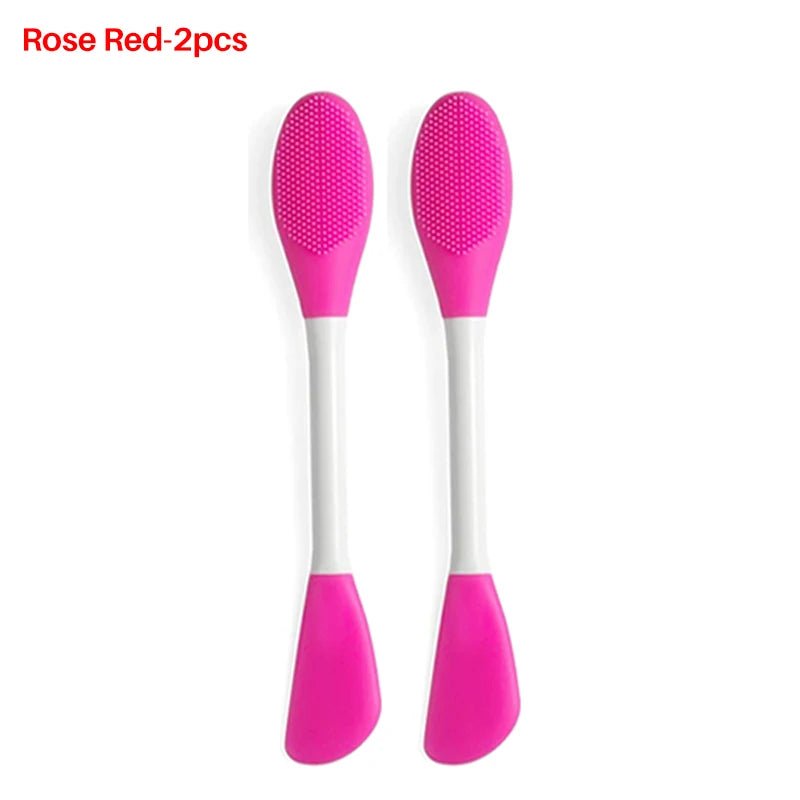 4/2pcs Face Brush Set Silicone