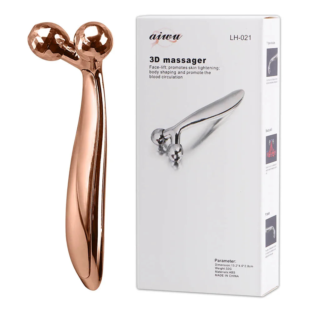 ✨ 3D Roller Face – Sculpt, Lift & Glow